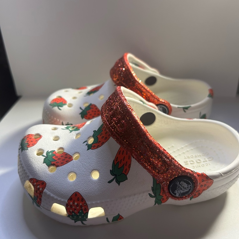Strawberry Crocs.